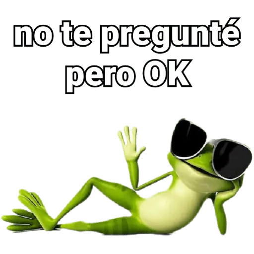 Problema tuyo papi 🐸🕶️