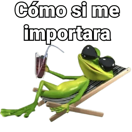 Problema tuyo papi 🐸🕶️
