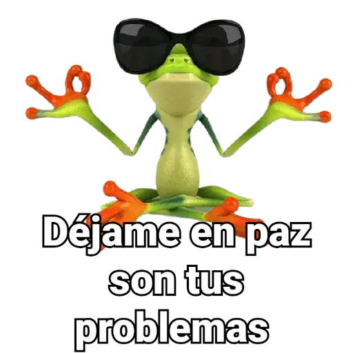 Problema tuyo papi 🐸🕶️