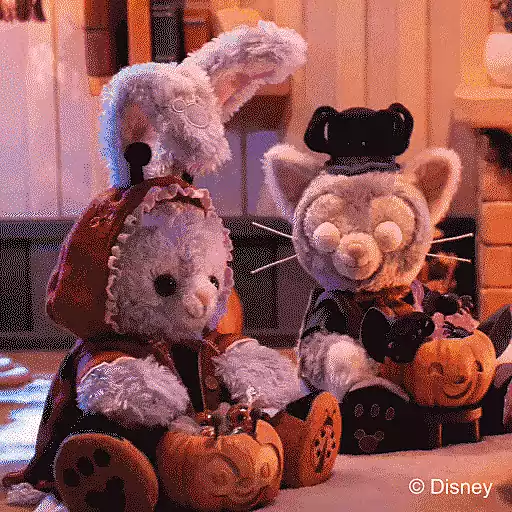 2025 Duffy and Friends Halloween Sticker preview