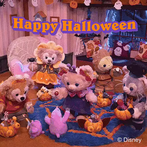 2025 Duffy and Friends Halloween Sticker