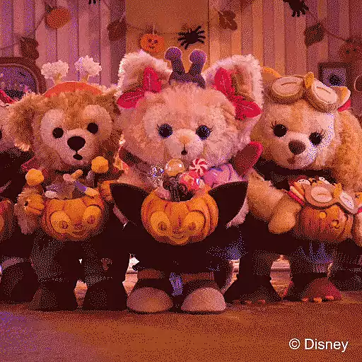2025 Duffy and Friends Halloween Sticker