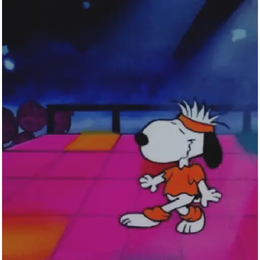 Snoopy~ Gifs ❨･¨⬮
