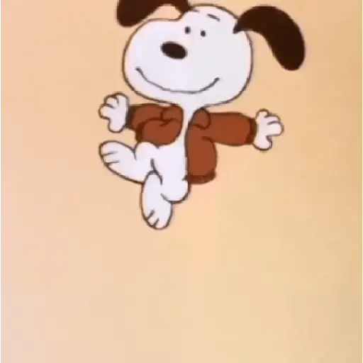 Snoopy~ Gifs ❨･¨⬮