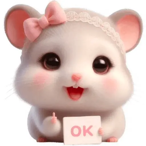 🐁🐭 Ratita blanca Rata 🐭🐁