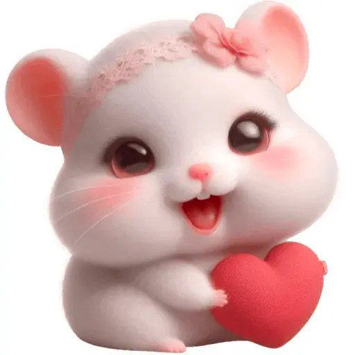 🐁🐭 Ratita blanca Rata 🐭🐁