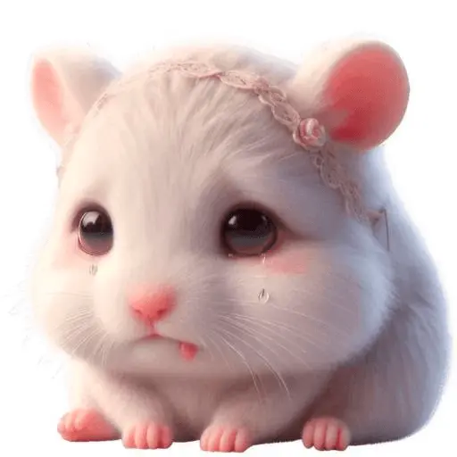 🐁🐭 Ratita blanca Rata 🐭🐁