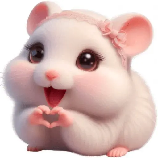 🐁🐭 Ratita blanca Rata 🐭🐁