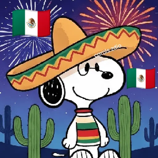 🇲🇽 Snoopy Viva México 🇲🇽 