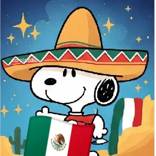 🇲🇽 Snoopy Viva México 🇲🇽 
