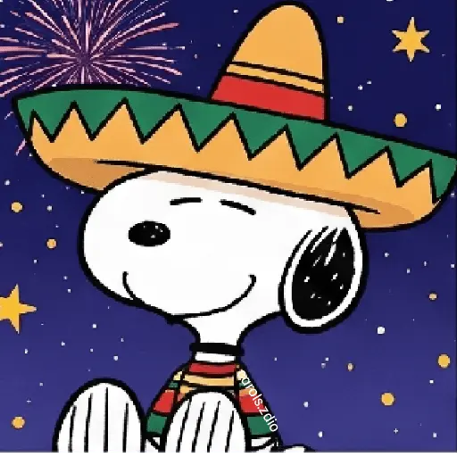 🇲🇽 Snoopy Viva México 🇲🇽 