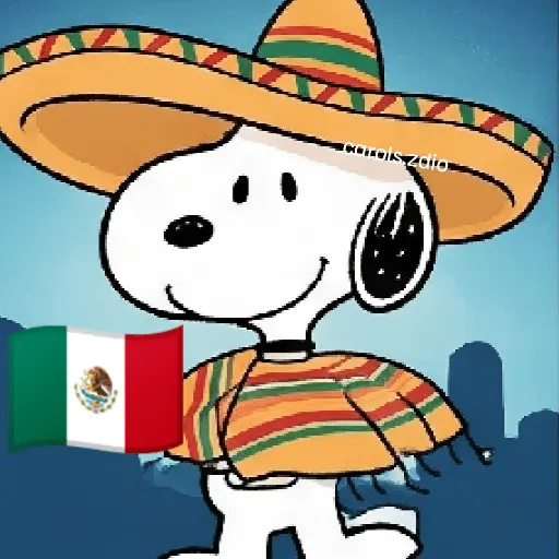 🇲🇽 Snoopy Viva México 🇲🇽 