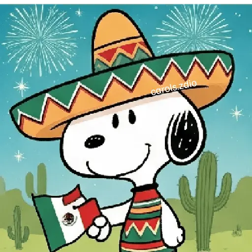 🇲🇽 Snoopy Viva México 🇲🇽 