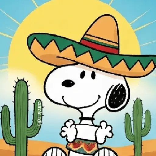 🇲🇽 Snoopy Viva México 🇲🇽 