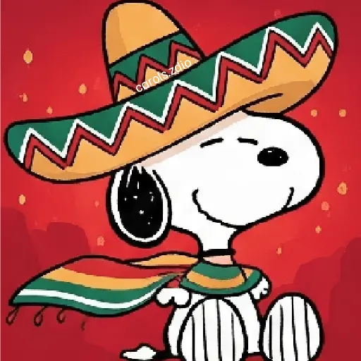 🇲🇽 Snoopy Viva México 🇲🇽 