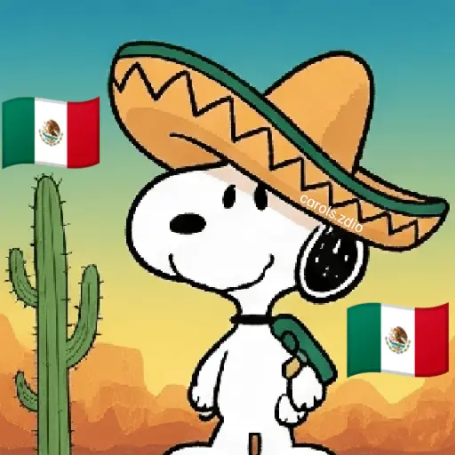 🇲🇽 Snoopy Viva México 🇲🇽 