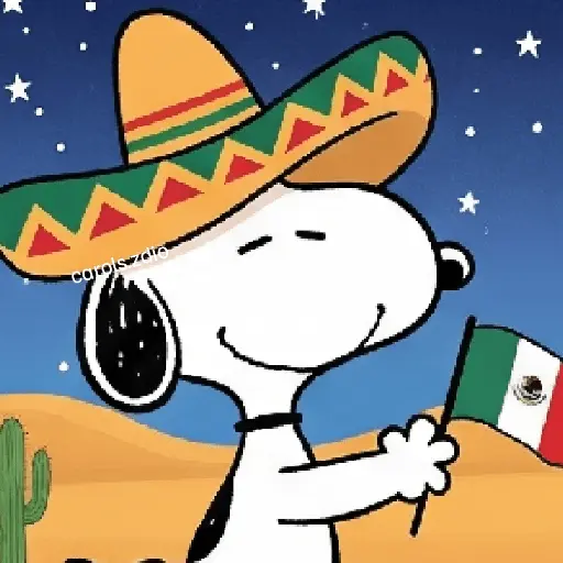 🇲🇽 Snoopy Viva México 🇲🇽 