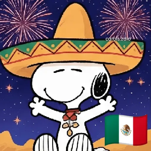 🇲🇽 Snoopy Viva México 🇲🇽 