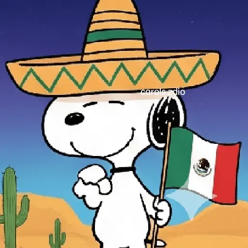 🇲🇽 Snoopy Viva México 🇲🇽 