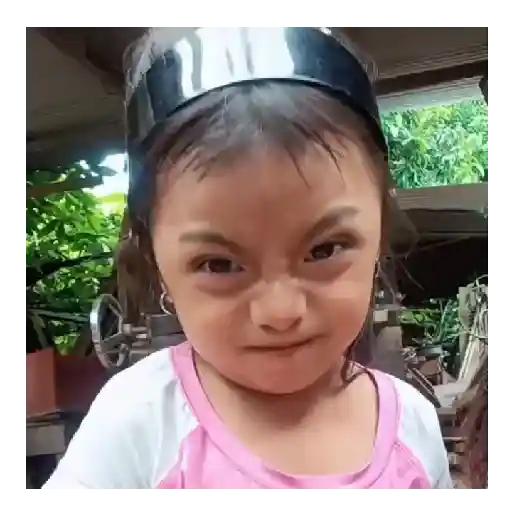 niña tiktok rosita 🌷😠
