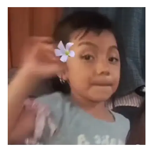 niña tiktok rosita 🌷😠