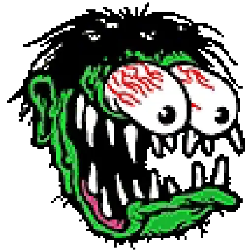Halloween emojis pixel