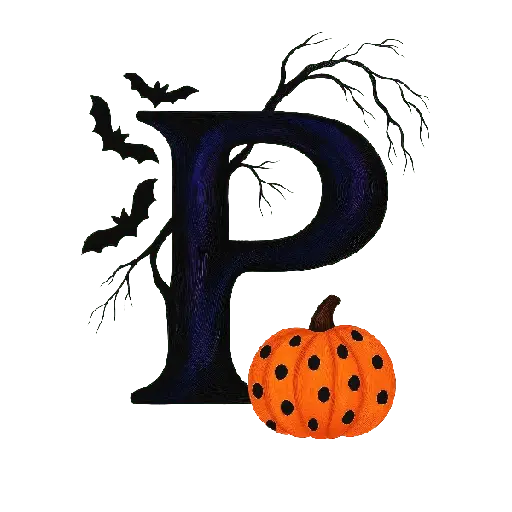 👻Halloween letras abecedario 🎃