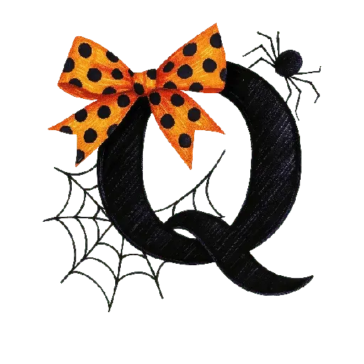 👻Halloween letras abecedario 🎃