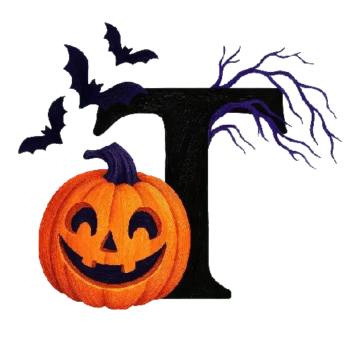 👻Halloween letras abecedario 🎃