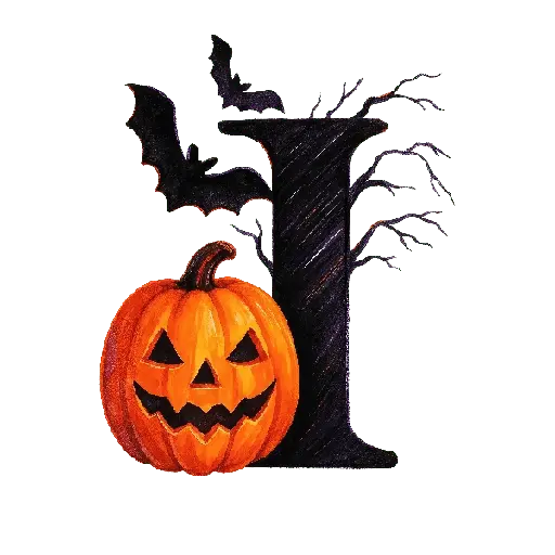 👻Halloween letras abecedario 🎃