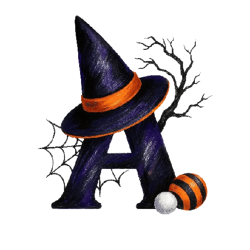 👻Halloween letras abecedario 🎃 preview