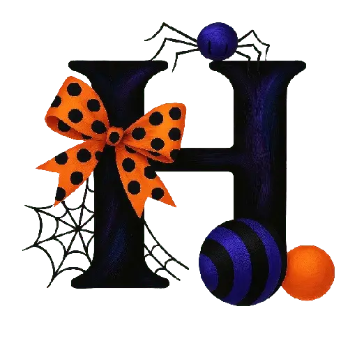 👻Halloween letras abecedario 🎃