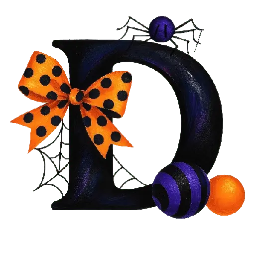 👻Halloween letras abecedario 🎃