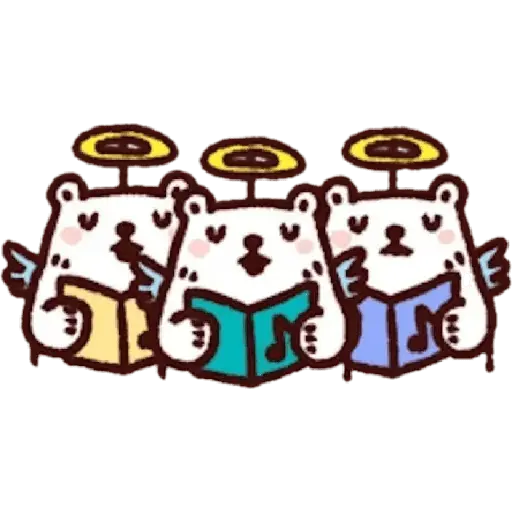 Navidad,Cute Osito polar🐻‍❄️🎄