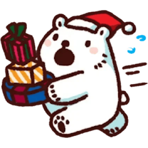 Navidad,Cute Osito polar🐻‍❄️🎄 preview