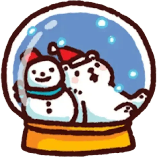Navidad,Cute Osito polar🐻‍❄️🎄