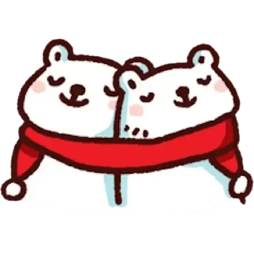 Navidad,Cute Osito polar🐻‍❄️🎄