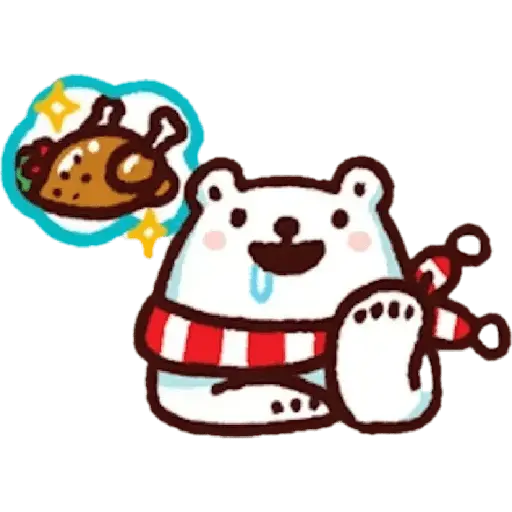 Navidad,Cute Osito polar🐻‍❄️🎄