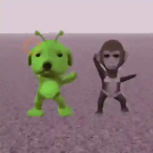 Monito bailando 🐒 sticker 12