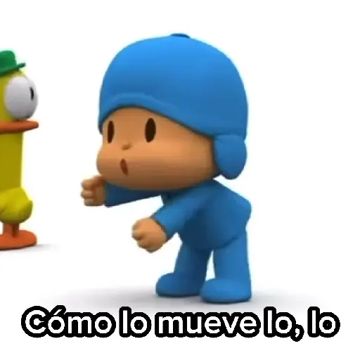 Cómo lo mueve lo lo🎶✨💙(Pocoyo)