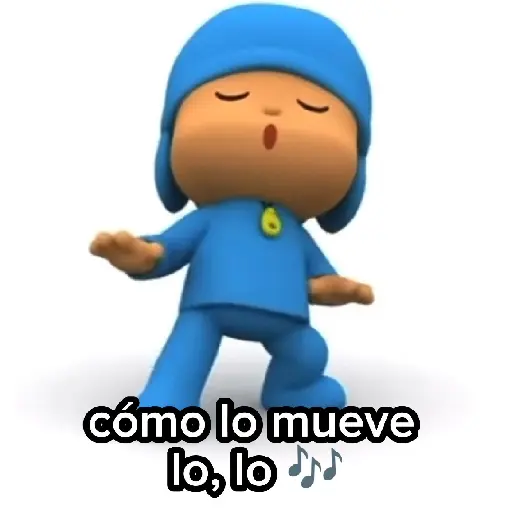Cómo lo mueve lo lo🎶✨💙(Pocoyo)
