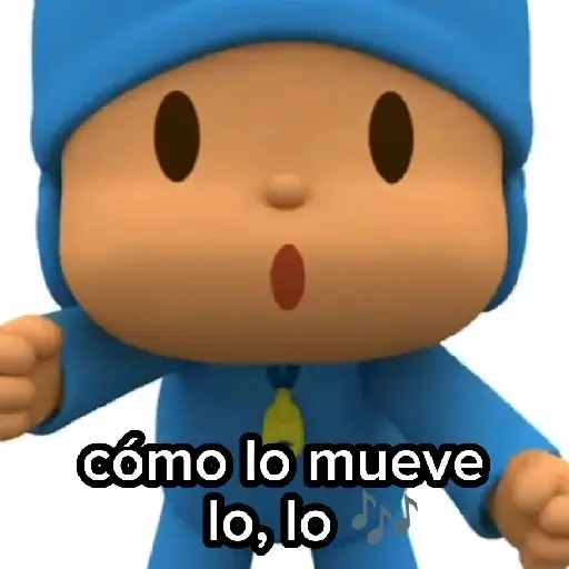 Cómo lo mueve lo lo🎶✨💙(Pocoyo)