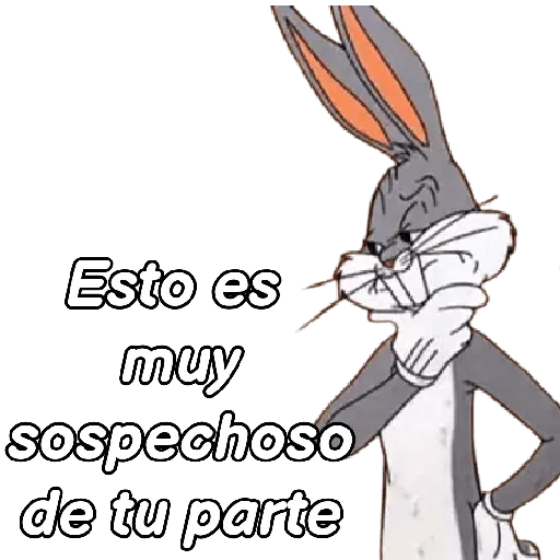 Bugs Bunny dice🐇🥕✨