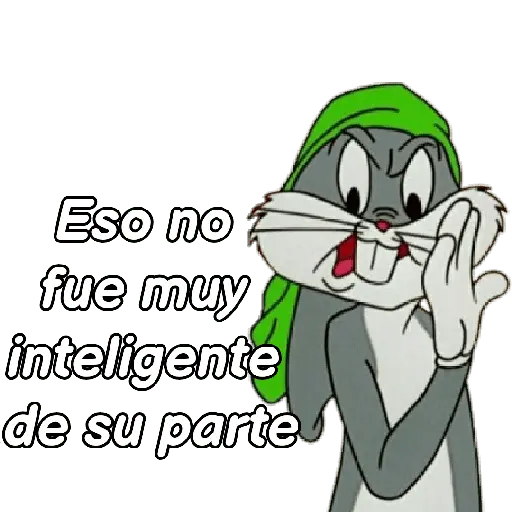Bugs Bunny dice🐇🥕✨