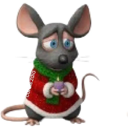 🎄Ratita triste tímida Navidad🎄
