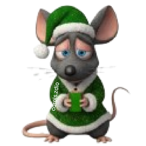 🎄Ratita triste tímida Navidad🎄 preview