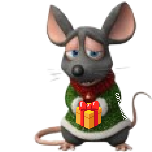 🎄Ratita triste tímida Navidad🎄 preview