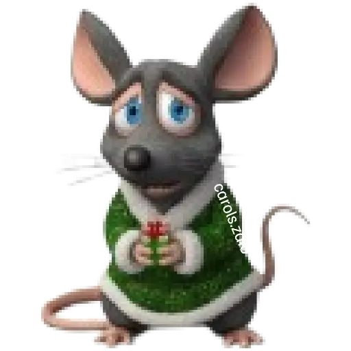 🎄Ratita triste tímida Navidad🎄