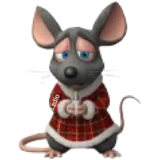 🎄Ratita triste tímida Navidad🎄