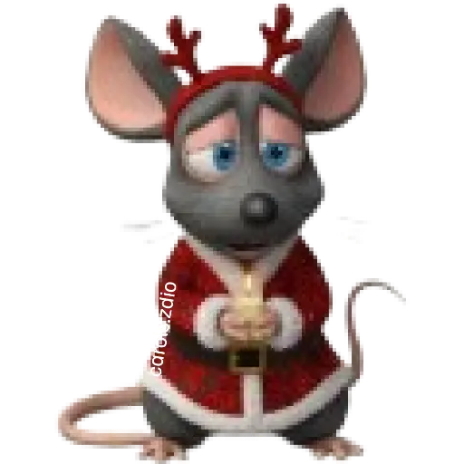 🎄Ratita triste tímida Navidad🎄
